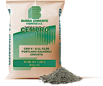 CEM II/A- LL 42.5 R PORTLAND KALKERLİ ÇİMENTO CEM II/A- LL 42.5 R PORTLAND KALKERLİ ÇİMENTO